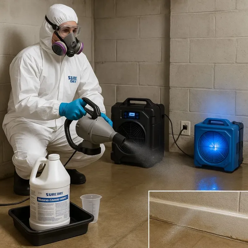 Sanitization and Odor Removal process in Palermo, CA