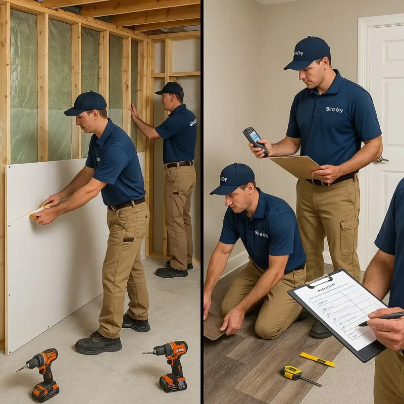 Repairs and Reconstruction process in Palermo, CA